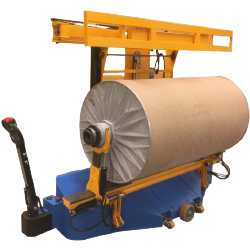 Battery Operated Warp Beam Carrier With Heald Frame Support (Beam Gaiting Trolley) - ECO L/ECO L 1100/ECO L 6000