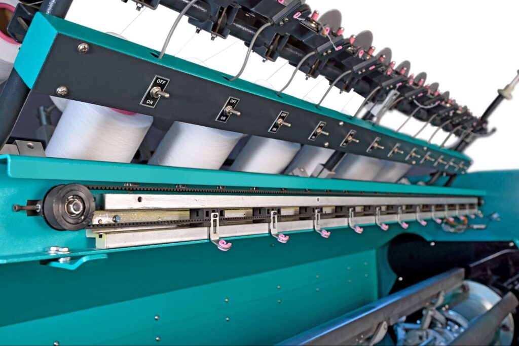 Precision Hank Yarn Reeling Machine - Servo Controlled Winding Pitch